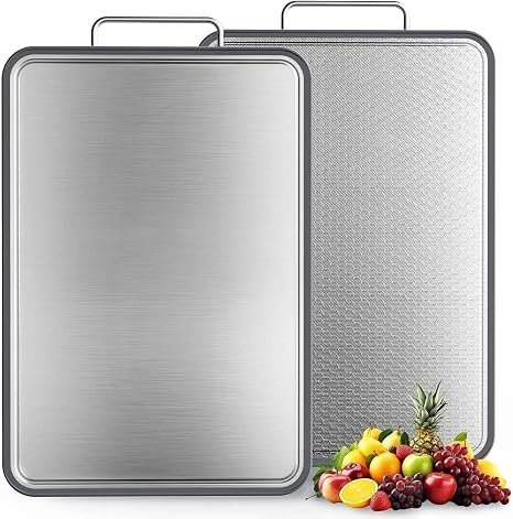 Double-Sided Stainless Steel Board 16×11"